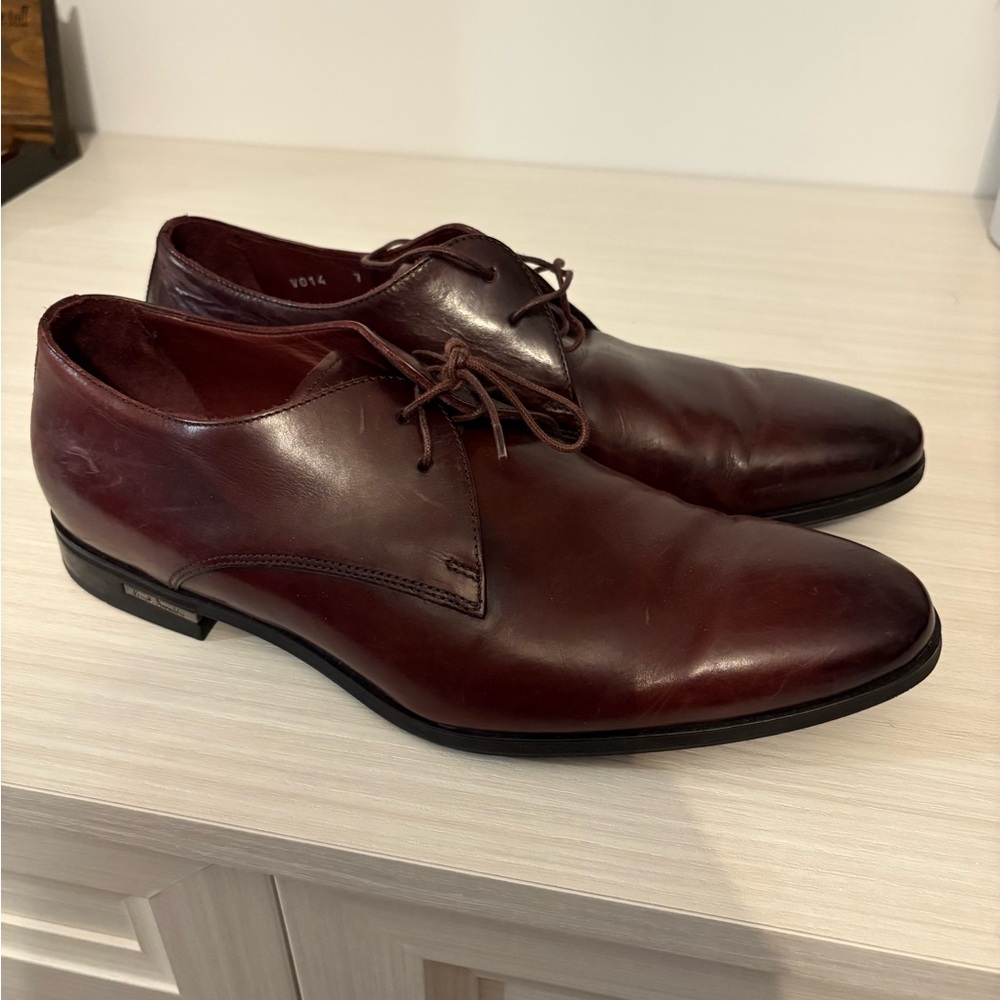 Paul Smith dress shoe sz 7 mahogany